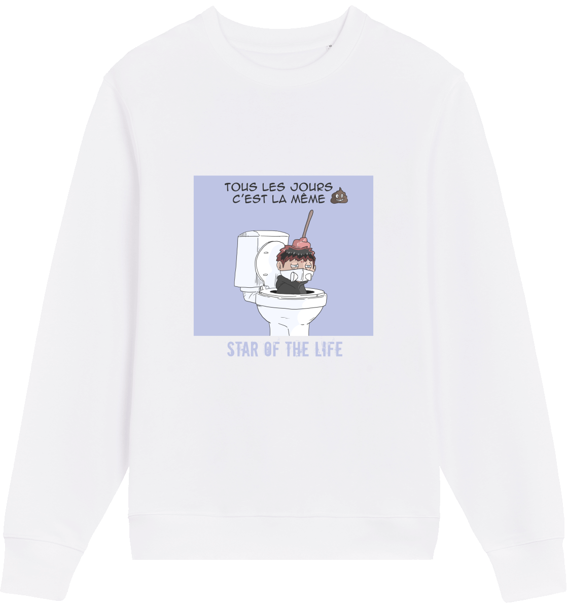 Sweatshirt Pvrplevision x star of the life