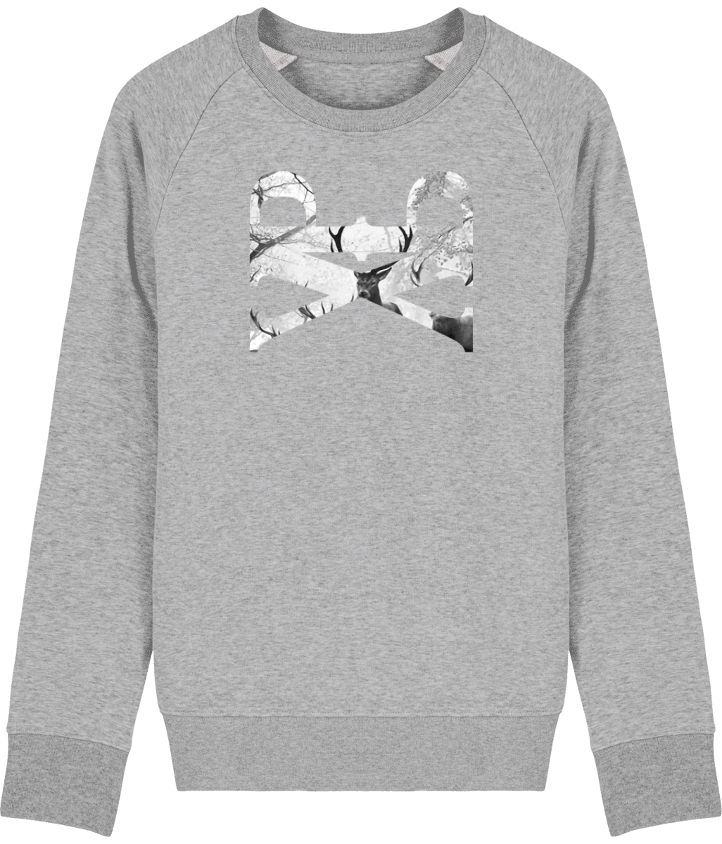 Sweatshirt Pvrple vision grey deer