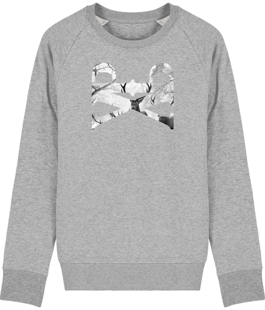 Sweatshirt Pvrple vision grey deer