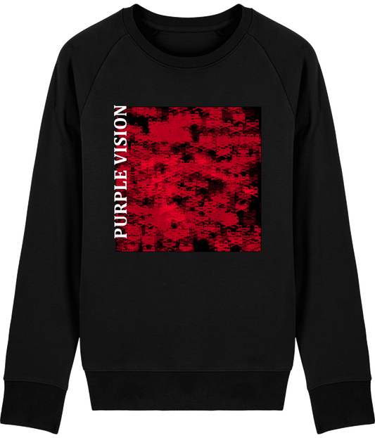 Sweatshirt Pvrple vision red mode