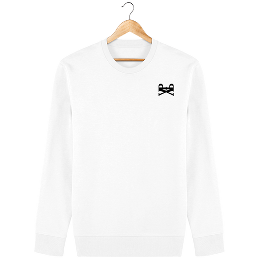 Sweatshirt pvrple vision white