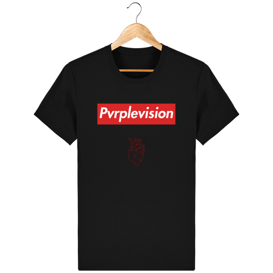 T-Shirt pvrple vision heartless